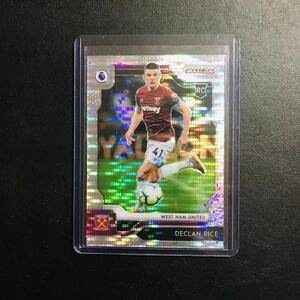 (RC) Declan Rice / 2019-20 PANINI PRIZM PREMIER LEAGUE SOCCER EPL Breakaway Silver West Ham ルーキーカード ライス アーセナル