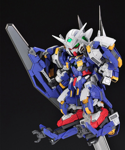 SD アヴァランチエクシアガンダム + ダッシュユニット (F72) 未塗装未組立 レジン 樹脂 ガレージキット