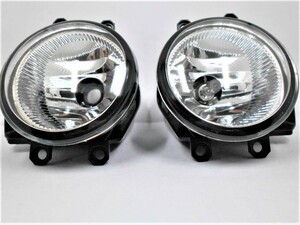 値引き中】アルファード/ヴェルファイア・プリウス30系　LED-H8/H11/H16用　フォグランプ　ユニットｘ２　強化ガラス　強化ガラス/車検対応