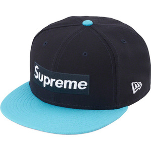 7 1/8 supreme 2-tone new era シュプリーム ニューエラ blue 新品未使用