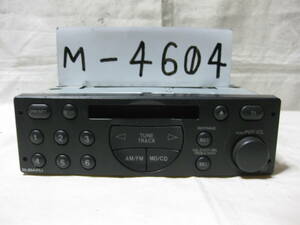 M-4604　SUBARU スバル　トラウ゛ィック　H6218XA500 CQ-GF0100A　1Dサイズ　MDデッキ　未チェック品