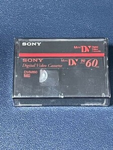 未開封　デジタル・ビデオ・テープ　SONY Mini DV 60