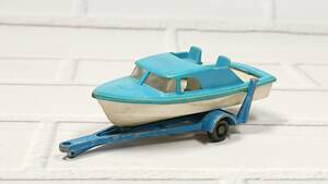 マッチボックス レズニー ボート・トレーラー 9 MATCHBOX LESNEY BOAT& TRAILER 