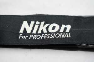 ☆超希少品☆ ニコン プロフェッショナルストラップ NIKON PROFESSIONAL Strap 白文字 刺繍 大人気の肩掛けストラップ お見逃しなく 大人気