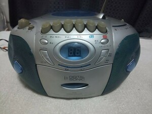 株式会社フィフティ デジタルソニック CDラジオカセットレコーダー FCD-333 ジャンク