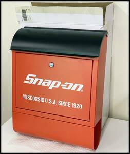 未使用 希少 スナップオン メールボックス BWL8620MB アメリカン ポスト 新聞受け Snap on 領収書可