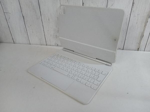 (動作確認済)apple magic keyboard 11インチiPad PRO(第4世代)IpadAir(台座5世代)A2261(ホワイト)MXQT2J/A