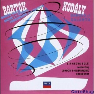 バルトーク:弦楽器、打楽器とチェレスタのための音楽、舞踏組曲/コダーイ:ガランタ舞曲 限定盤 82
