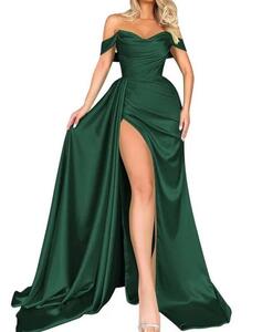 L0513 レディースワンピース　　sexy大人　☆　　　二次会ドレス　　美品　　つるつる　　緑　