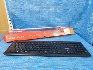 [値下げ] ★300円即決! upbg ASUSワイヤレス キーボード AK1L レシーバー欠品