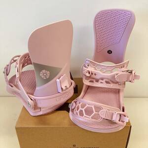 23-24 正規 新品 UNION JULIET ビンディング WOMENS M ピンク スノーボード SNOWBOARD BINDING ユニオン ジュリエット レディース B4BCPINK