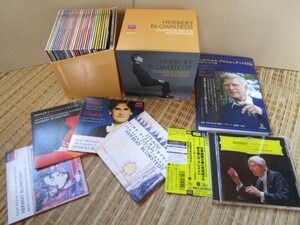 送料無料　中古CD　ヘルベルト・ブロムシュテット　デッカ録音全集（33CD）と新録音、自伝　コリン・デイヴィスとセットで