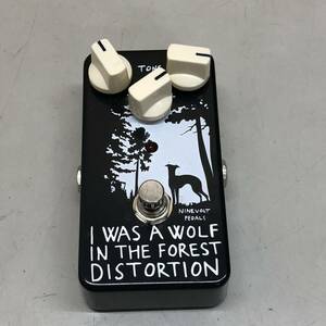 129 NINEVOLT PEDALS I was a wolf in the forest distortion エフェクター 通電確認のみ 現状品 ジャンク品