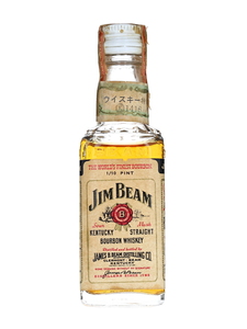 【ミニチュアボトル】ジムビーム バーボン ウイスキー 特級表示 箱なし 47ml 43％　KBM1085