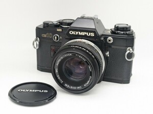 完動品！OLYMPUS OM10 ブラックボディ 50mm F1.8 レンズセット フィルムカメラ