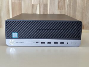 1円～ HP ProDesk 600 G5 SFF Corei5-9500 新品SSD128G+HDD1TB (D2404-13H)