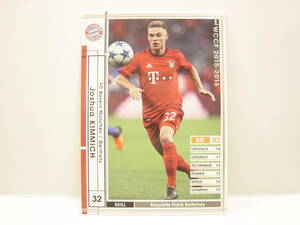 ■ WCCF 2015-2016 白 ヨシュア・キミッヒ　Joshua Kimmich 1995 Germany　FC Bayern Munich 15-16 #A007 Panini