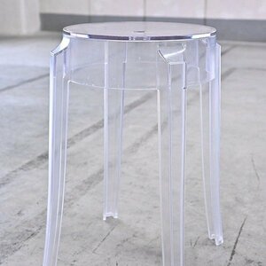 Kartell 3万「チャールズゴースト」スツールa フィリップ・スタルク イタリア製 デザイナーズ リビング ダイニング 椅子 カルテル