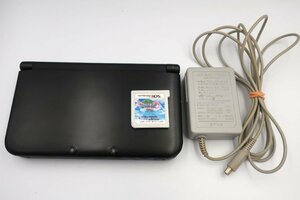 (A1)★稼働品★1円～ Nintendo 3DS LL 任天堂 ニンテンドー 本体 ブラック Black ドラクエ 携帯型ゲーム機 ゲーム機 中古品