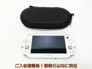 【1円】PSVITA 本体 セット ライトブルー/ホワイト PCH-2000 SONY Playstation Vita 初期化/動作確認済 L07-595yk/F3