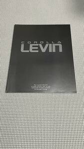 カローラ・レビン カタログ 1991年 COROLLA LEVIN GT APEX