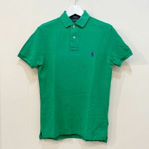 POLO RALPH LAUREN ポロ ラルフローレン CUSTOM SLIM FIT カスタムスリムフィット POLO SHIRT ポロシャツ 半袖 シャツ ビンテージ 加工 XS