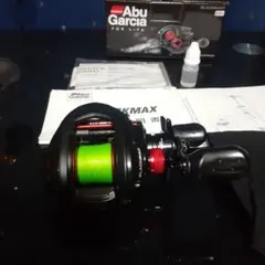 ABU Garcia ブラックMAX4 左ハンドル、テトラ大物EX1Hセット50