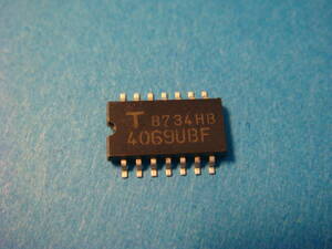 集積回路 IC 東芝 4069UBF T 87 34HB TC4069UBF NOS 未使用品 Toshiba TC-4069UBF TC 4069UBF TC4069 UBF TC-4069