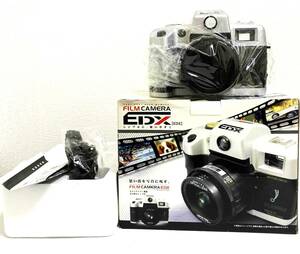 未使用保管品 EDX DL2000A RED EYE REDUCTION 50mm 1:6.3 日本製 箱付き フォーカスフリー モータードライブ