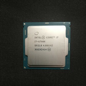 インテルCore i7 6700k付属品なし