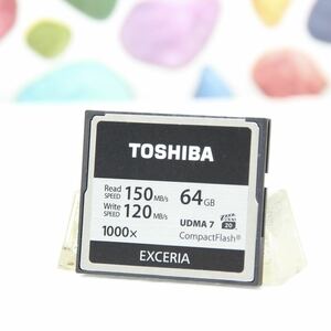 ◇TOSHIBA CFカード コンパクトフラッシュ 64GB