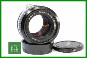 【同梱歓迎】【動作保証・点検済】良品■ニコン Nikon AI NIKKOR 50mm F1.4■AO206