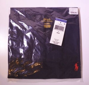 POLO RALPH LAUREN ポロ ラルフローレン Tシャツ 半袖 Vネック Mサイズ ネイビー 未使用 fkdyu a201h0422