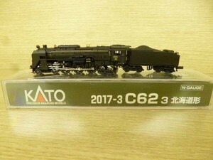 Y832-N37-958◎ KATO 2017-3 C62 3 北海道形 蒸気機関車 Nゲージ 鉄道模型 現状品①◎