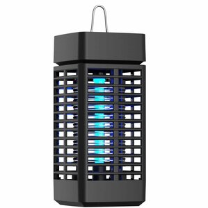 電撃殺虫器 捕虫器 殺虫ライト IPX4防水 UV光源吸引式 電撃殺虫灯 屋内屋外兼用 249