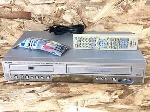 ☆優良☆フルメンテナンス品 SANYO VZ-DV3G☆VHS/DVD再生デッキ☆再生動作確認済み/写真あり☆SANYOの激レアデッキ☆早い者勝ち☆一押し☆