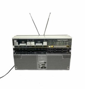 SHARP シャープ GF-808 SEARCHER-W ダブルラジカセ 通電確認済み 0426①