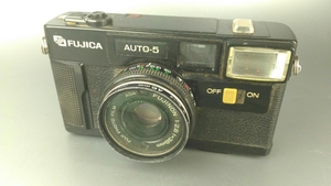 ■FUJICA AUTO-5 フィルムカメラ 撮影 趣味 小物 Camera レトロ ■148