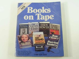 【英語洋書】 Books on Tape 1988 Edition カセットテープ音声本 カタログ