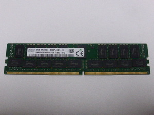 メモリ サーバーパソコン用 SK hynix PC4-17000P(DDR4-2133P) ECC Registered 32GB 起動確認済です HMA84GR7MFR4N-TF