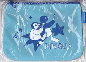 【新品】【非売品】SUMITOMO LIFE（住友生命） Pingu（ピングー）◆文具用ポーチ