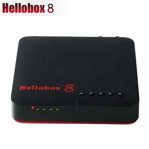 HELLOBOX 8受信機衛星DVB-T2 DVB S2コンボTVボックスチューナーサポートテレビ再生電話衛星テレビ受信機DVB S2X H.265