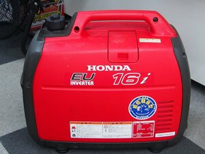 △511△　HONDA ホンダ インバーター発電機 EU16i 防災 非常時 1.6KVA 単相：100V 50/60Hz 動作OK