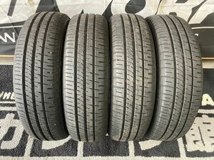 ◆4本セット! 1000円スタート完全売切!【23年製】ダンロップ エナセーブEC204 155/60R15 155/60-15 タイヤ交換 車検 点検 スバル R1 R2