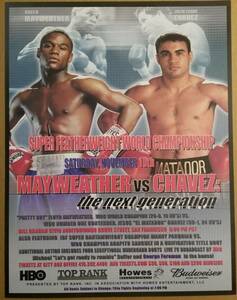 海外　限定品　送料込み フロイド・メイウェザー・ジュニア Floyd Mayweather Jr WBC 　ポスター　５
