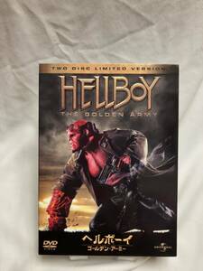 DVD2枚組 セル版 HELLBOY Golden Army ヘルボーイ ゴールデン・アーミー リミテッド・バージョン ロン・パールマン ギレルモ・デル・トロ