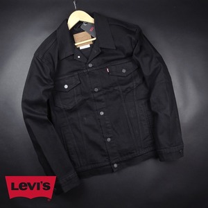 新品★Levi’s/リーバイス/ ブラックトラッカージャケット7233/403黒/【M】【JP size L】