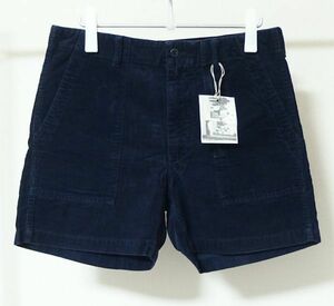 Engineered Garments エンジニアードガーメンツ Fatigue Short 14w Corduroy ファティーグ ショーツ ショート パンツ M 紺