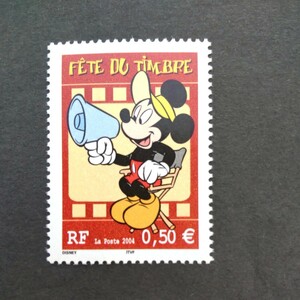 フランス切手　ミッキーマウス　未使用