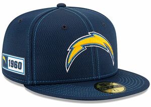 【7】 限定 100周年記念モデル NEWERA ニューエラ LA チャージャーズ Chargers 59Fifty キャップ 帽子 NFL アメフト 公式 USA正規品